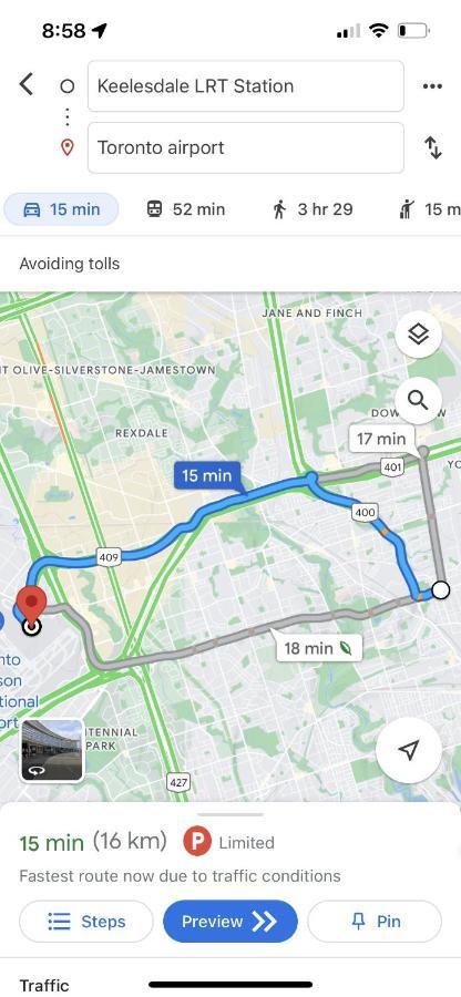 Hotel 2B With Parking, 10Km To Toronto Downtown Zewnętrze zdjęcie